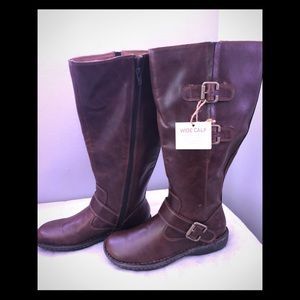 B.O.C. Wide Calf Riding Boots, size 6.5 NEW
